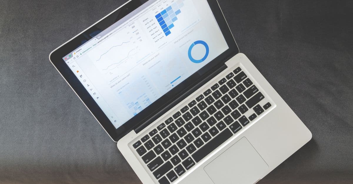 Best lease accounting software 2026: analytics dashboard on a laptop
